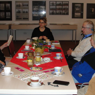 Spotkanie Dyskusyjnego Klubu Książki w Oddziale dla Osób Specjalnej Troski WiMBP w Gorzowie Wlkp.