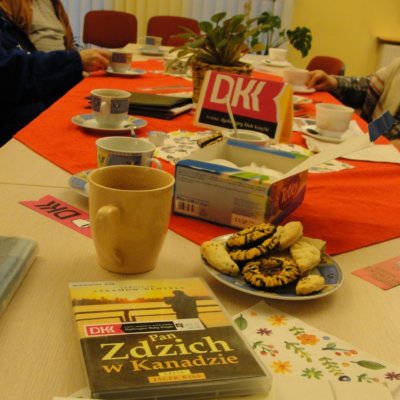 Spotkanie Dyskusyjnego Klubu Książki w Oddziale dla Osób Specjalnej Troski WiMBP w Gorzowie Wlkp.
