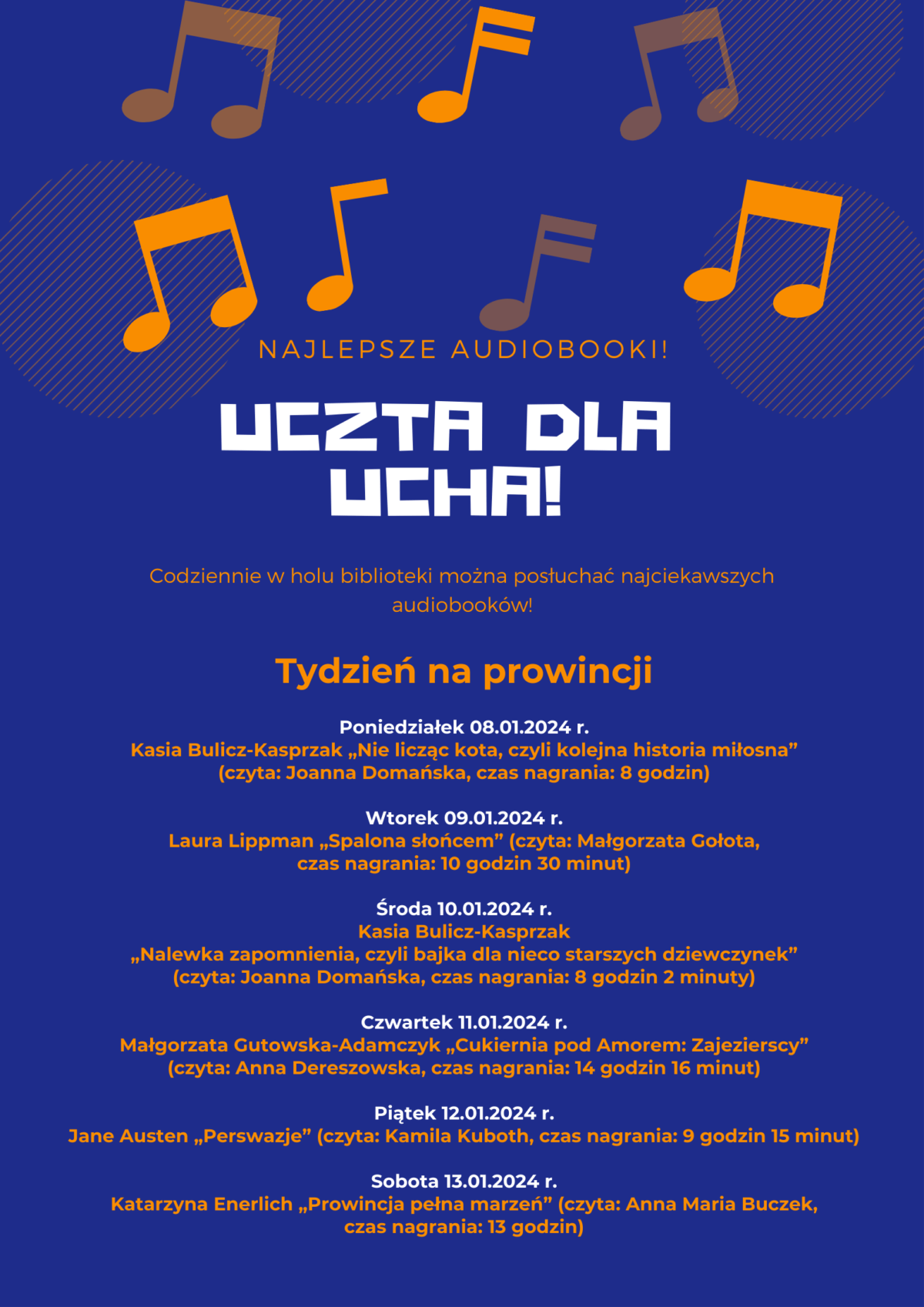 Uczta dla ucha! Tydzień na powincji.