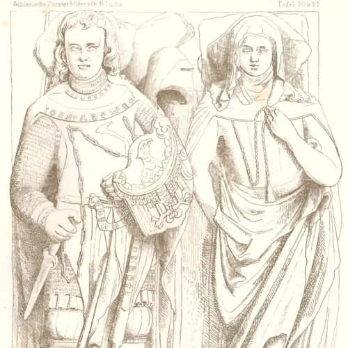 Bolko książę ziembińsko-świdnicki z żoną. Epitafium w opactwie cystersów w Henrykowie 