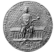Pieczęć majestatyczna króla Władysława Łokietka z roku 1320 | Wikimedia Commons