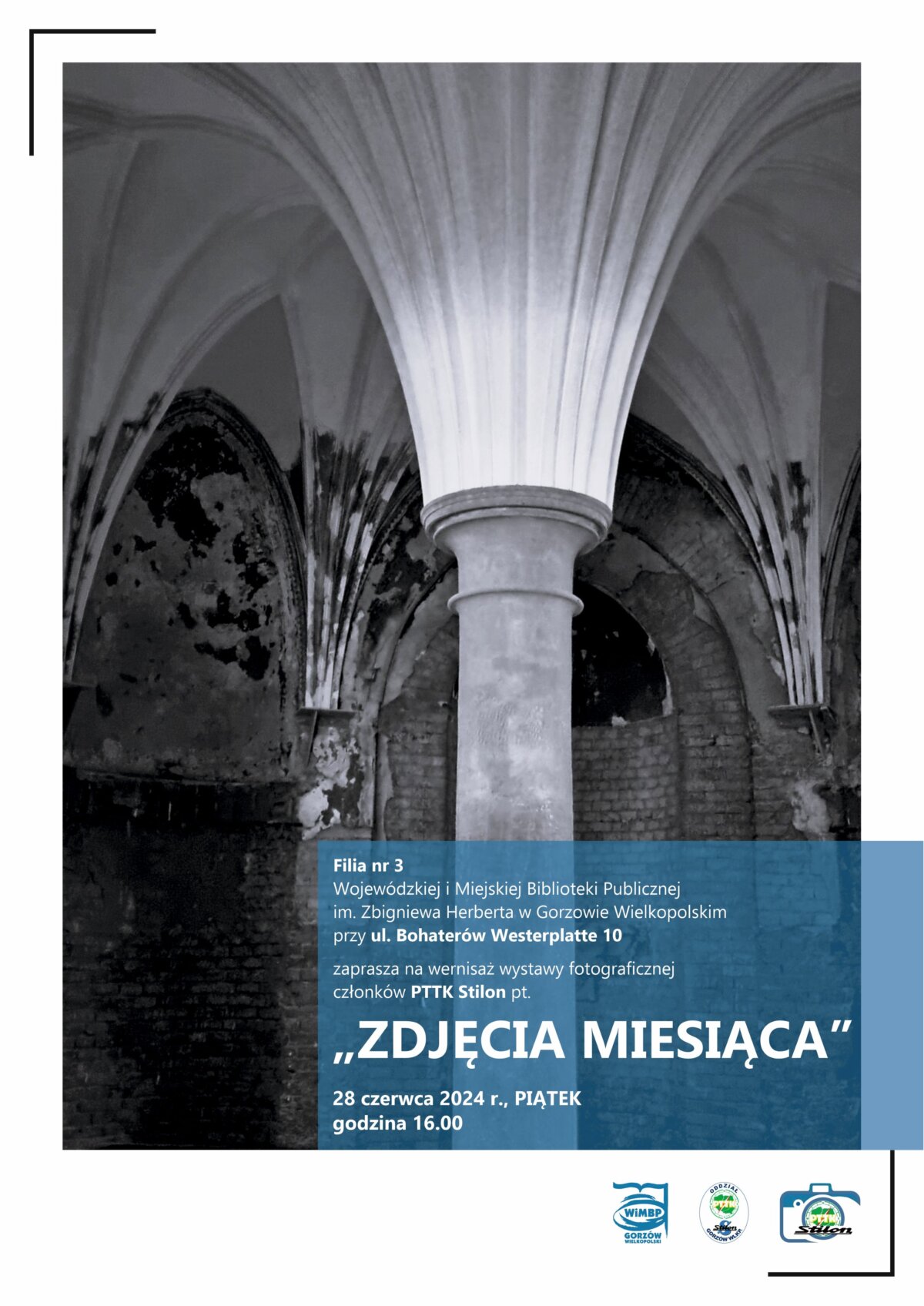 plakat promujący wydarzenie "ZDJĘCIE MIESIĄCA".